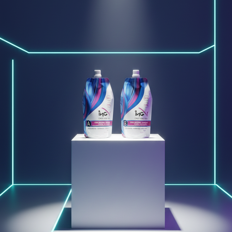 INGV Hair Color Cream  (500ml Color + 500ml Developer)