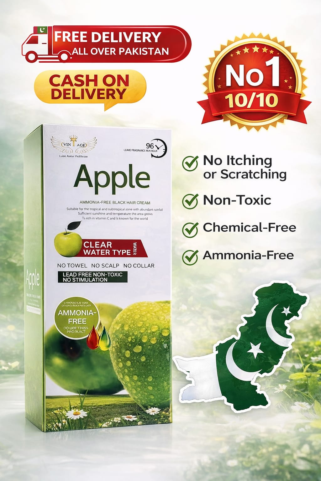 100 % OriginalApple Hair Color - Natural Shine
