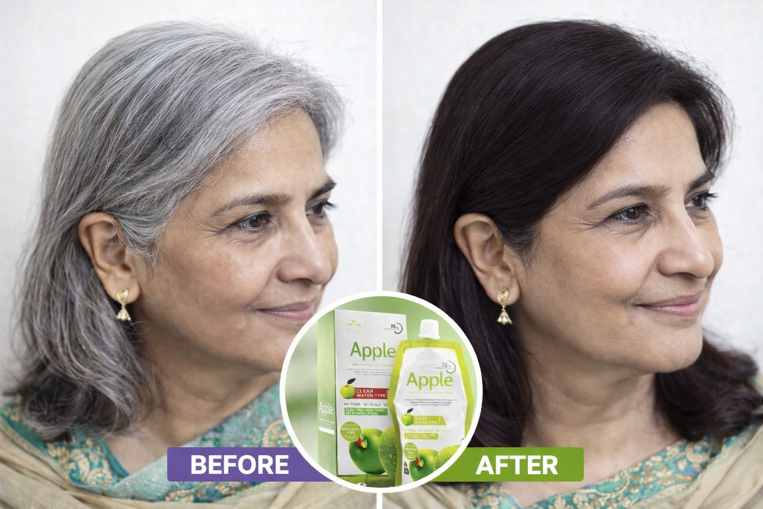 100 % OriginalApple Hair Color - Natural Shine