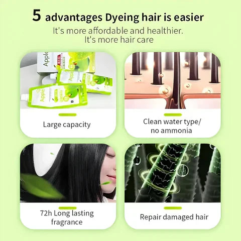 100 % OriginalApple Hair Color - Natural Shine